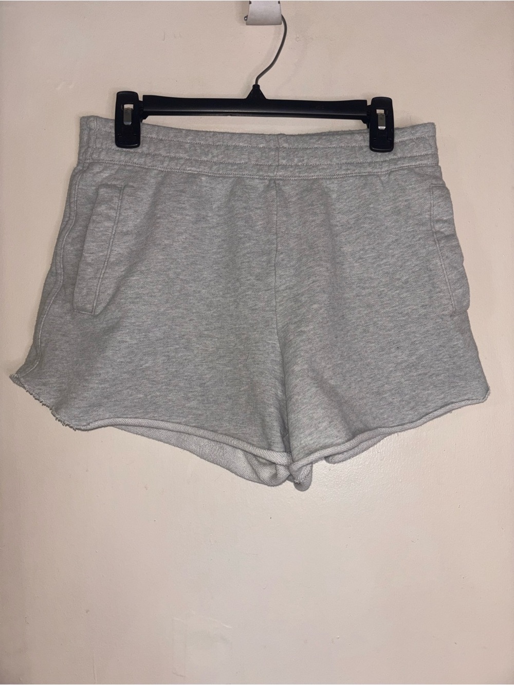 aerie Light Gray Fleece Athletic Shorts